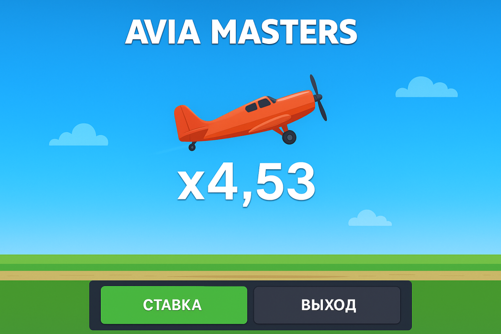 Aviamasters flight path with multipliers and rockets